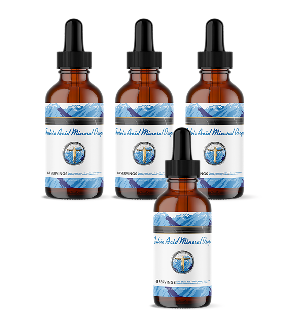 Fulvic Acid Mineral Drops Buy 3 Get 1 Free