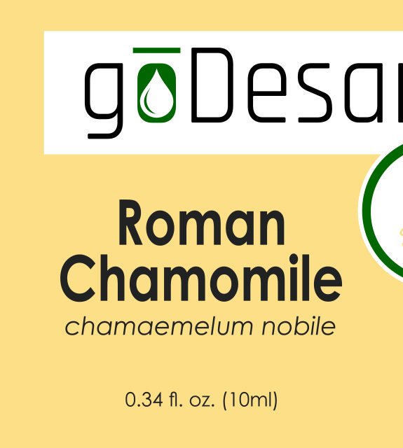 Roman Chamomile Front Label