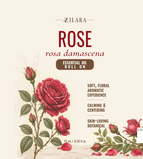 Rose Roll-On Back Label