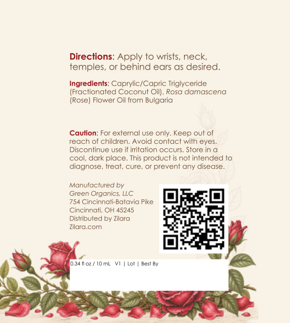Rose Roll-On Back Label