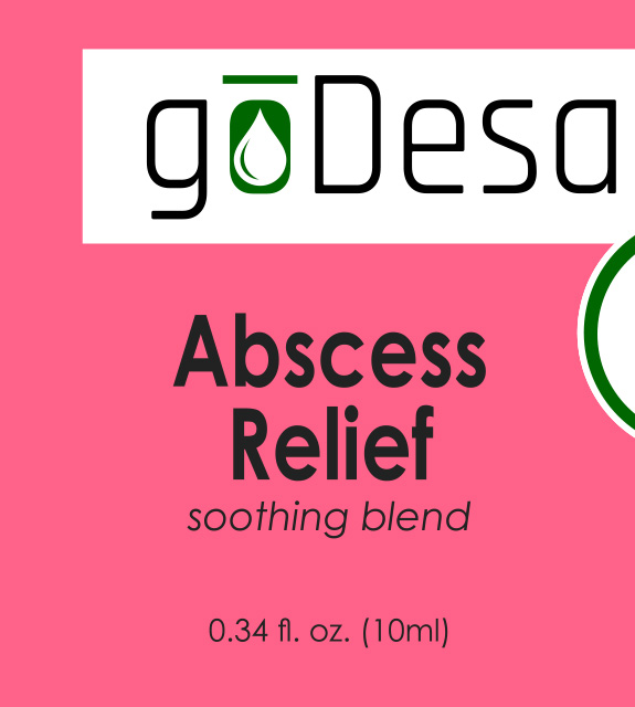 Abscess Relief Front Label