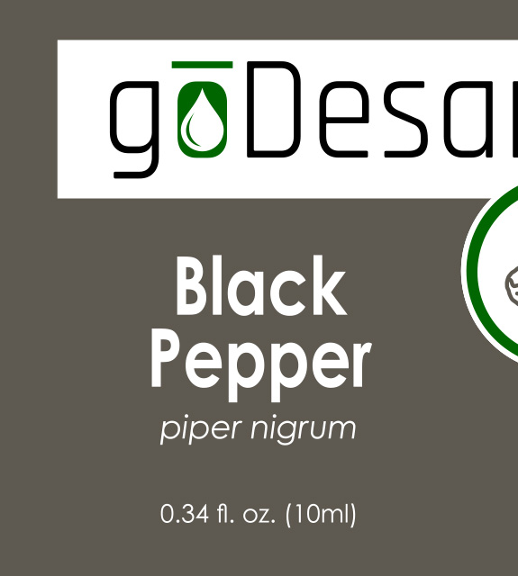 Black Pepper Front Label