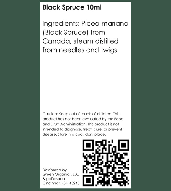 Black Spruce Back Label