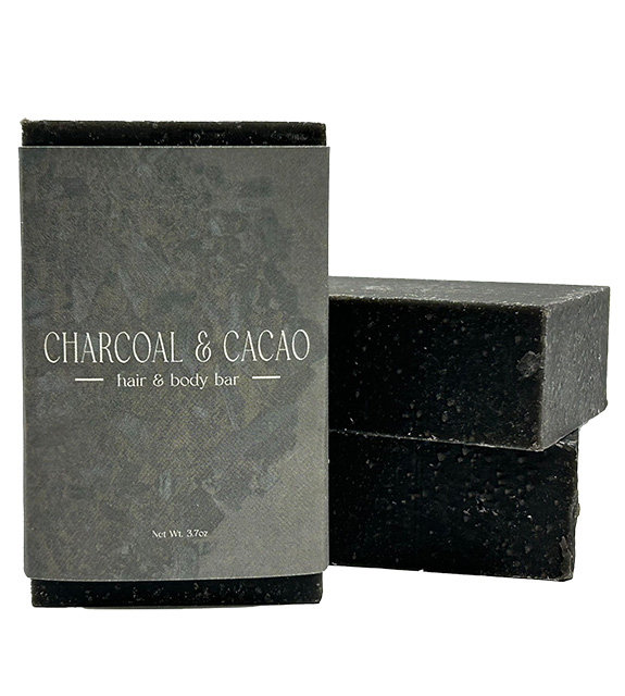 Charcoal & Cacao Soap