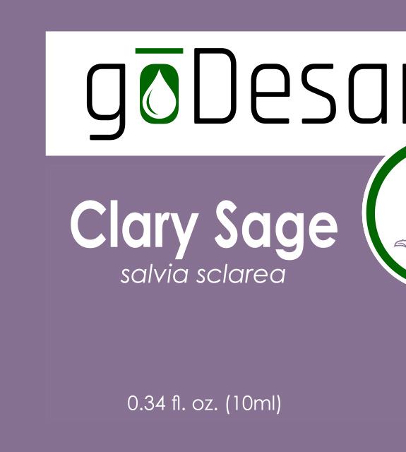 Clary Sage Front Label