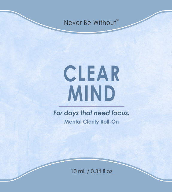 Clear Mind Front Label