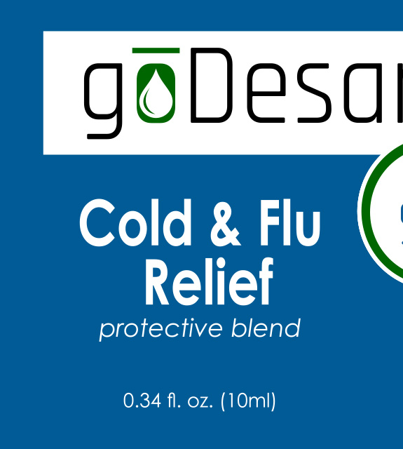 Cold & Flu Relief Front Label