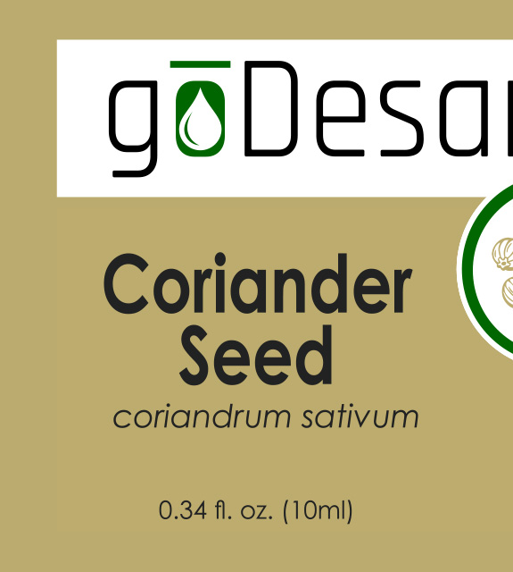 Coriander Seed Front Label
