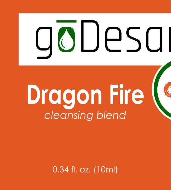 Dragon Fire Front Label