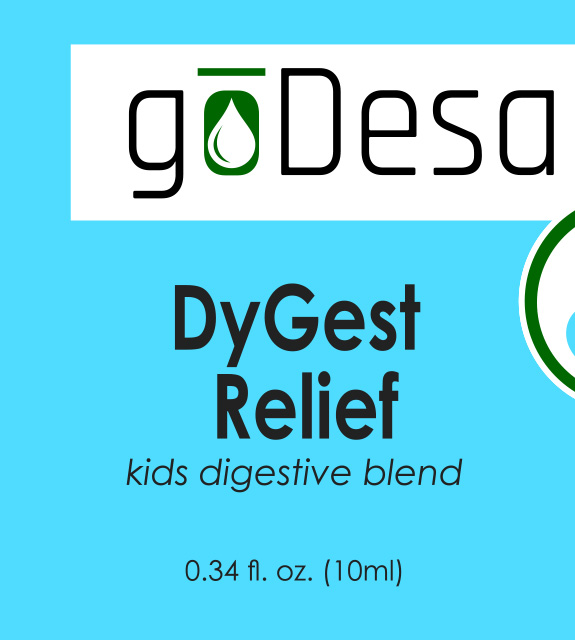 DyGest Relief Front Label