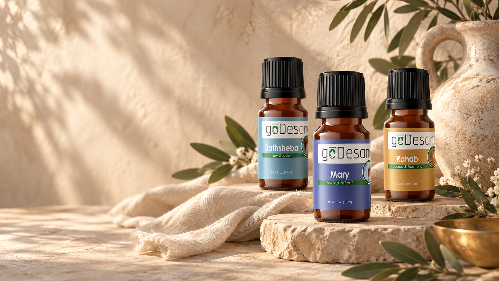 Women of the Bible essential oil blends