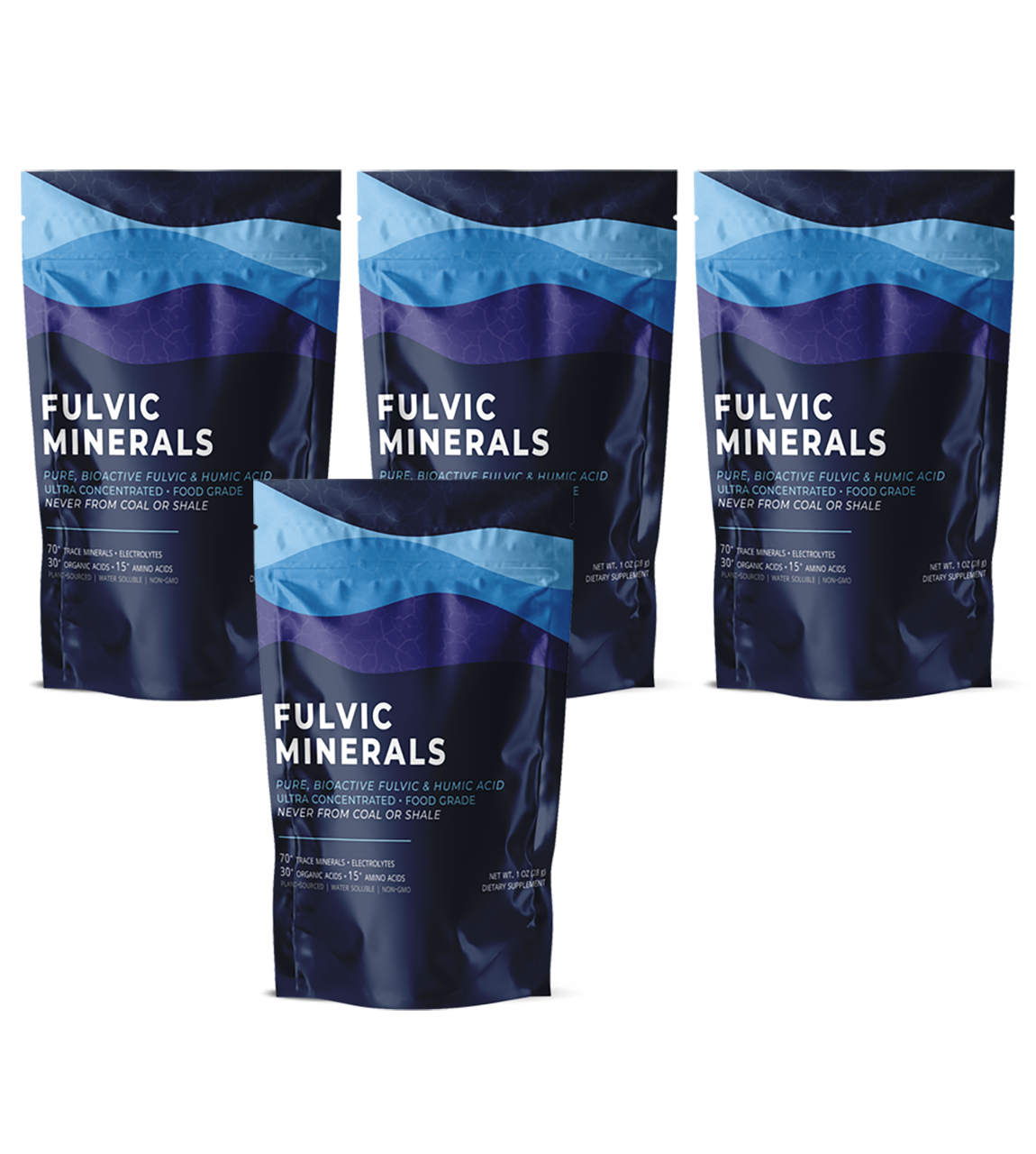 Fulvic Minerals Buy 3 Get 1 Free