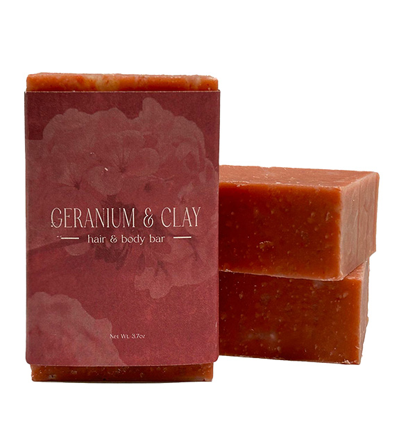 Geranium & Clay Soap
