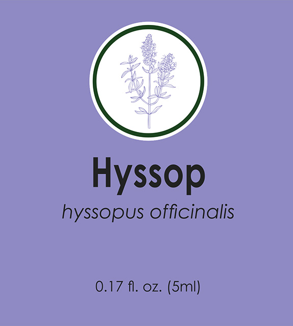Hyssop Front Label