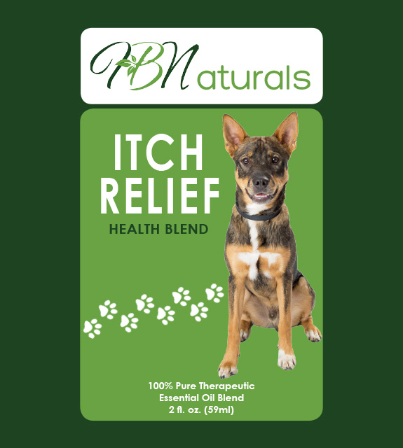Itch Relief For Pets Front Label