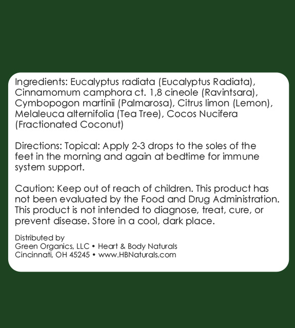 Kids Wellness Back Label