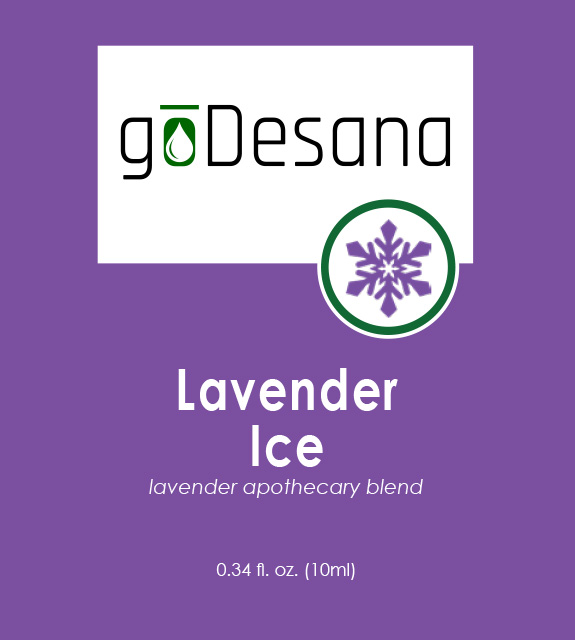 Lavender Ice Front Label