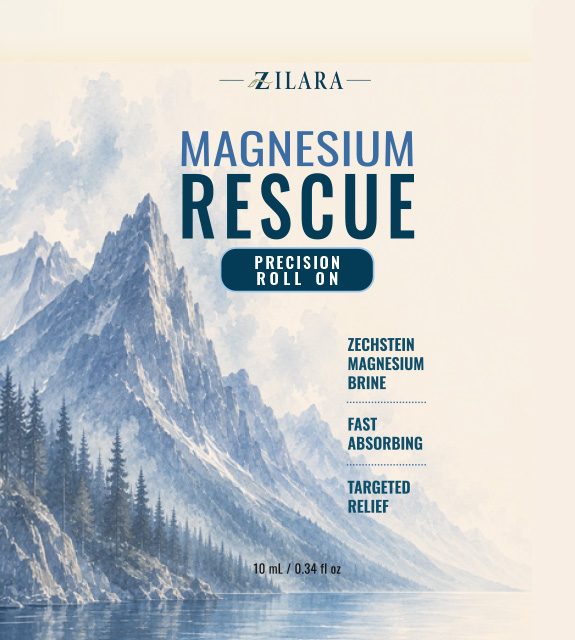Magnesium Rescue Front Label