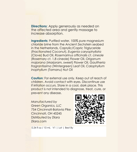 Magnesium Rescue Back Label