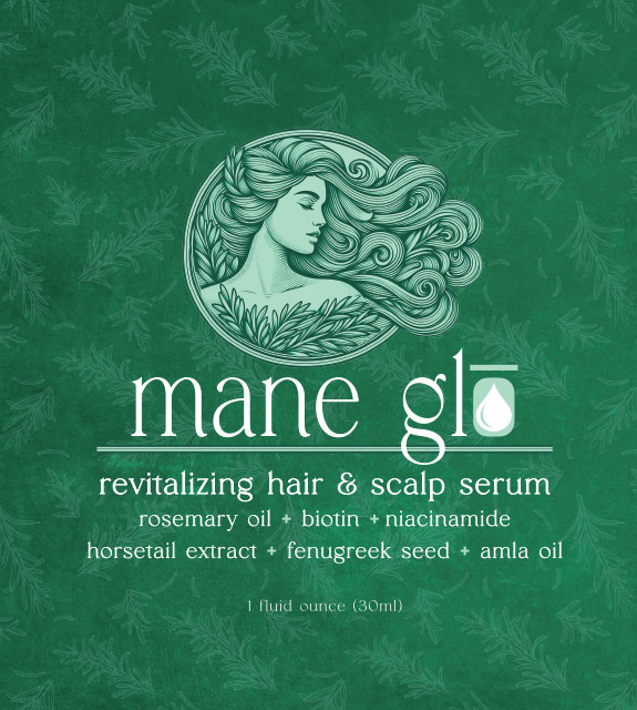 Mane Glo Front Label