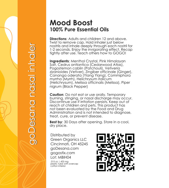 Mood Boost Back Label