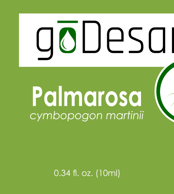 Palmarosa Front Label