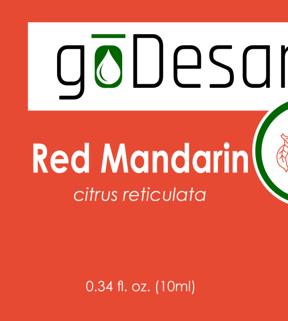 Red Mandarin Front Label