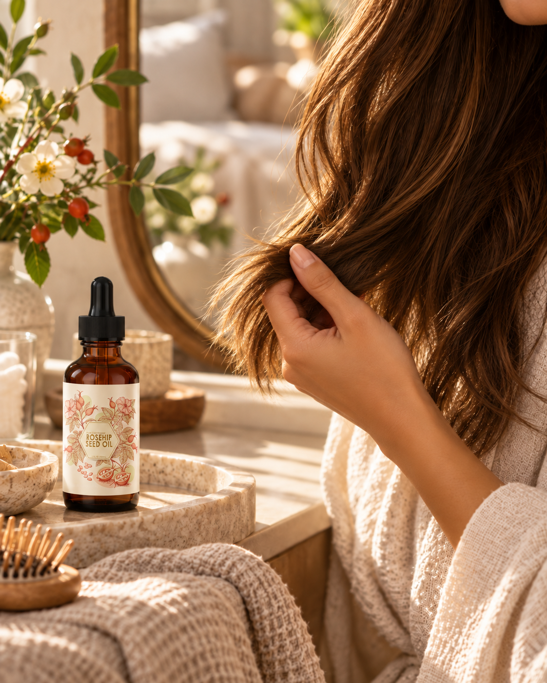 Rosehip Seed Oil hair care