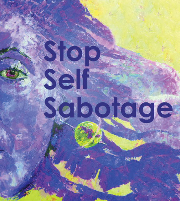 Stop Self Sabotage Front Label