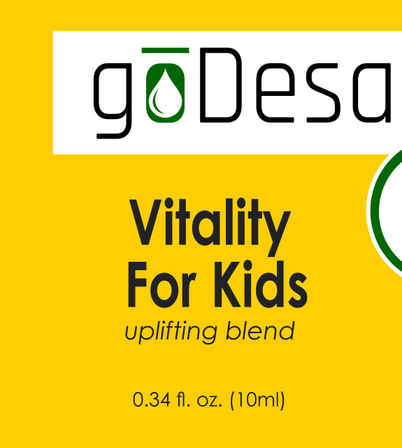 Vitality For Kids Front Label