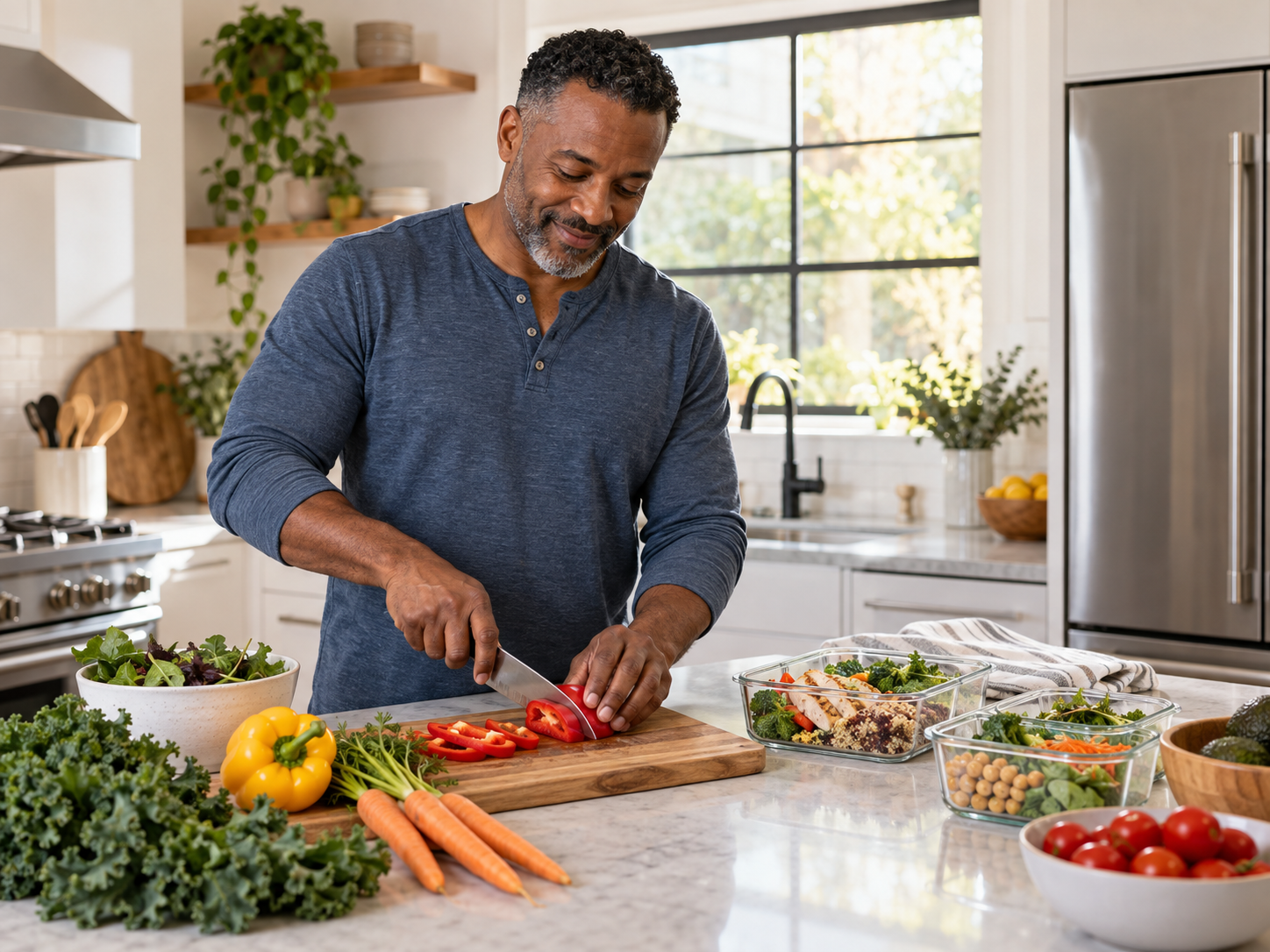 Simple healthy everyday routine